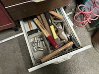 Werkplaatskast met handgereedschappen - afbeelding 7 van  7