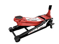 Werkplaatskrik extra laag 4 ton rood - afbeelding 1 van  1