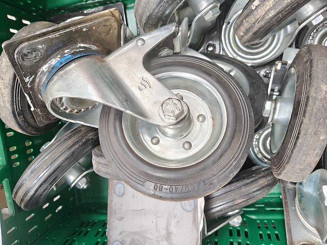 Werkplaatsmeubilair: wielen - afbeelding 3 van  7