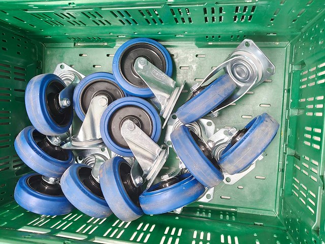 Werkplaatsmeubilair: wielen - afbeelding 4 van  7