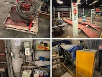 Werkplaatsuitrustingen, machines en compressoren