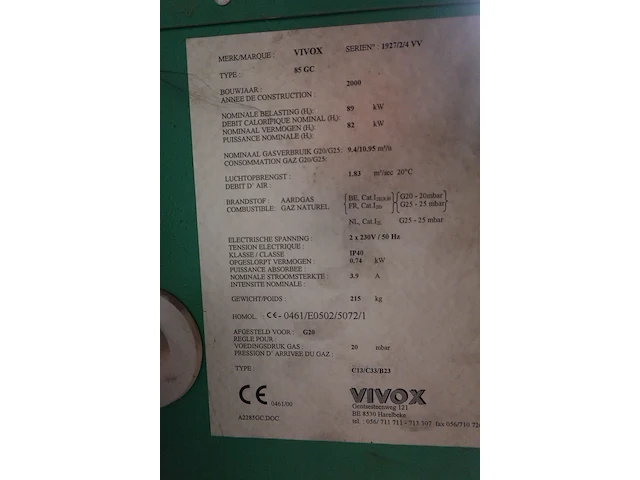 Werkplaatsverwarming vivox - afbeelding 6 van  8