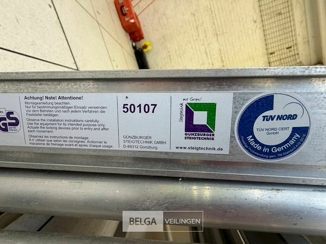 Werkplatform alu - afbeelding 5 van  5