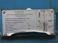 Werkplatform boscaro, cpp-g2c, 300 kg capaciteit, 2 personen, bouwjaar 2021 - afbeelding 3 van  4
