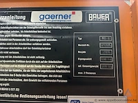 Werkplatform gaerner mp-b, bouwjaar 2016, serienummer 5293976. maximaal draagvermogen van 300 kg - afbeelding 2 van  2