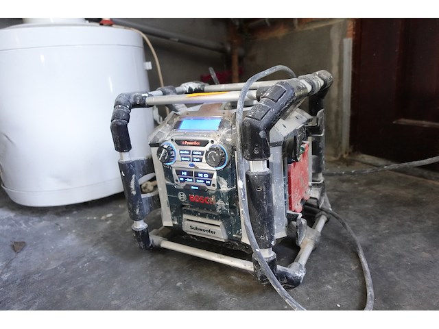 Werkradio bosch - afbeelding 4 van  8