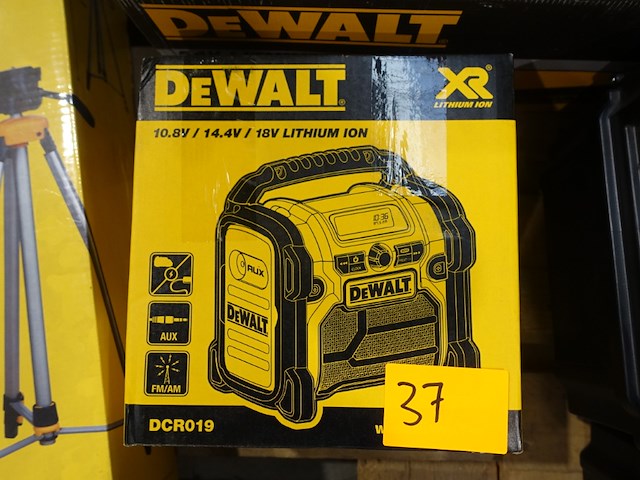 Werkradio dewalt - afbeelding 1 van  3