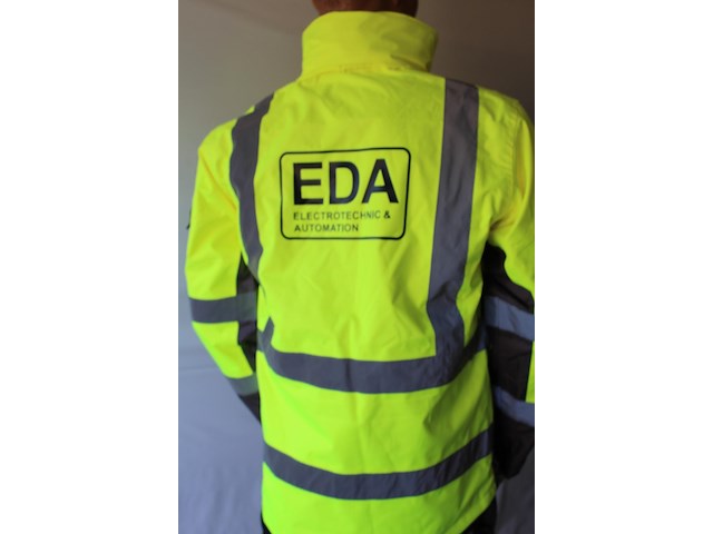 Werkregenjas delta plus tarmac maat s - afbeelding 3 van  5