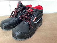 Werkschoenen zwart/rood, maat 36 (8x) - afbeelding 3 van  5