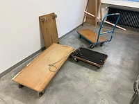 Werkschragen, werktafels en transportkarren (15x) - afbeelding 23 van  23