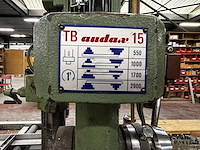 Werkstation met 3 kolomboormachines// tappingmachine wo tb audax 15 en spindle r.p.m. sun-10 - afbeelding 13 van  13