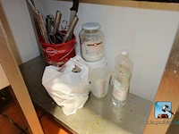 Werktabel met inhoud - afbeelding 4 van  5