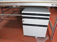 Werktafel 200x115x200 cm, ladeblok 3 laden - afbeelding 3 van  11