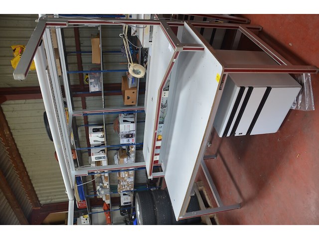 Werktafel 200x115x200 cm, ladeblok 3 laden - afbeelding 4 van  11