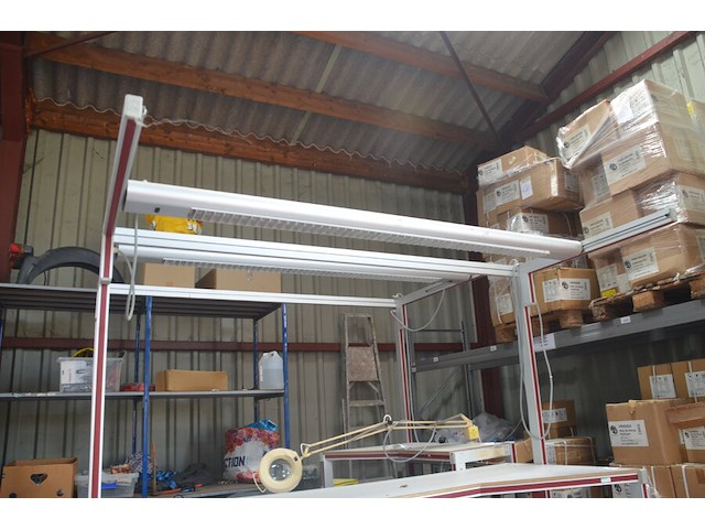 Werktafel 200x115x200 cm, ladeblok 3 laden - afbeelding 11 van  11