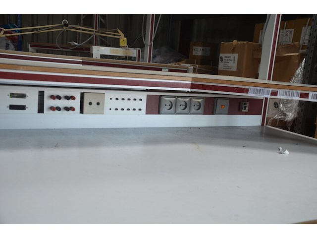 Werktafel 200x115x200 cm, ladeblok 4 laden - afbeelding 7 van  10