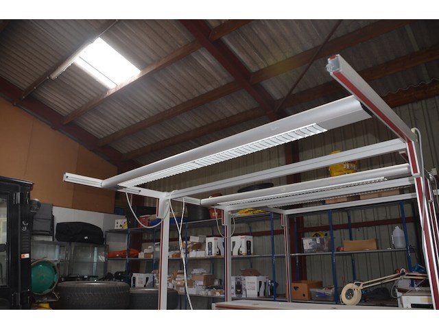 Werktafel 200x115x200 cm, ladeblok 4 laden - afbeelding 10 van  10