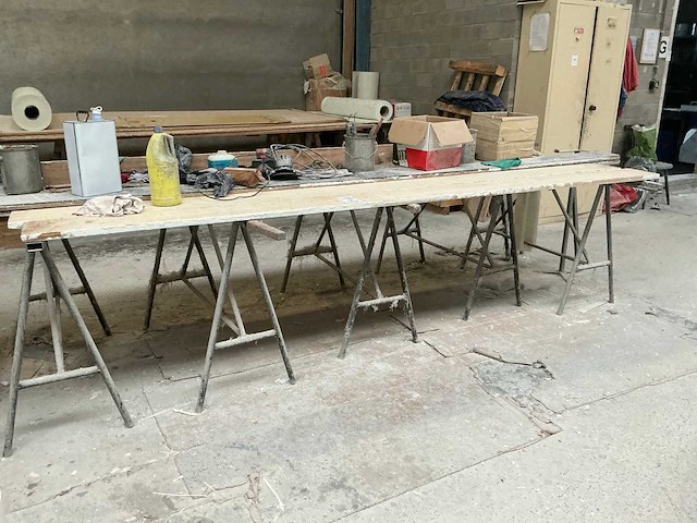Werktafel (2x) - afbeelding 1 van  4