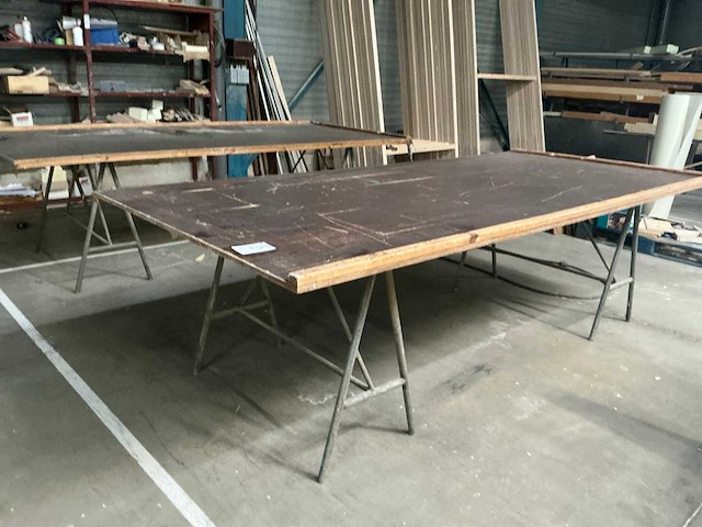 Werktafel (2x) - afbeelding 1 van  5