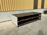 Werktafel 3 meter met stopcontacten - afbeelding 2 van  6