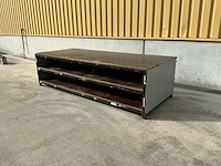 Werktafel 3 meter met stopcontacten - afbeelding 3 van  6