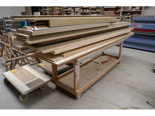 Werktafel & hout - afbeelding 2 van  3