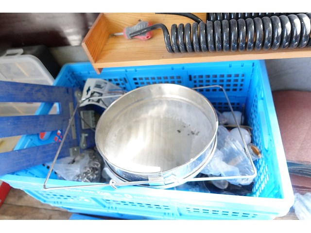 Werktafel + houten tafel - afbeelding 3 van  12