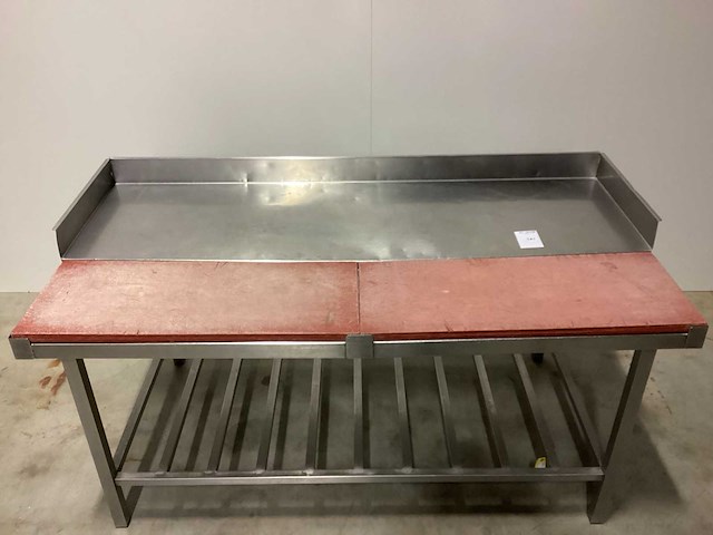 Werktafel met 2 snijplanken rvs werktafel - afbeelding 4 van  6