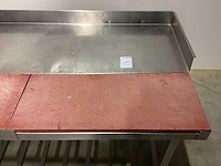Werktafel met 2 snijplanken rvs werktafel - afbeelding 5 van  6