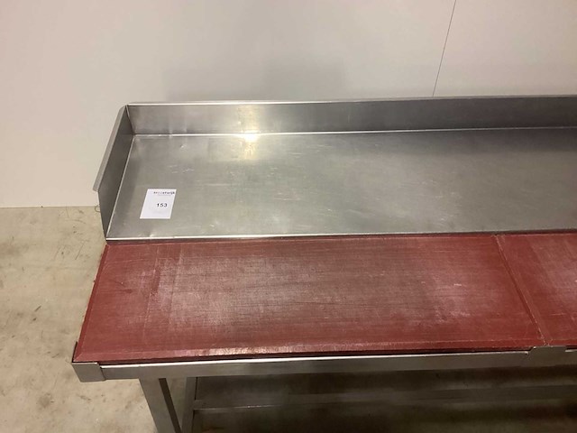 Werktafel met 2 snijplanken rvs werktafel - afbeelding 4 van  6
