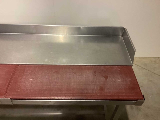 Werktafel met 2 snijplanken rvs werktafel - afbeelding 5 van  6