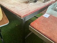 Werktafel met opzet rek - afbeelding 2 van  3