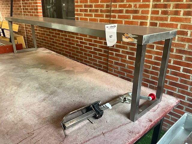 Werktafel met opzet rek - afbeelding 3 van  3