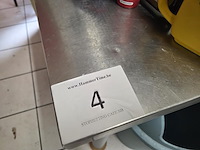 Werktafel met rvs werkblad - afbeelding 2 van  3