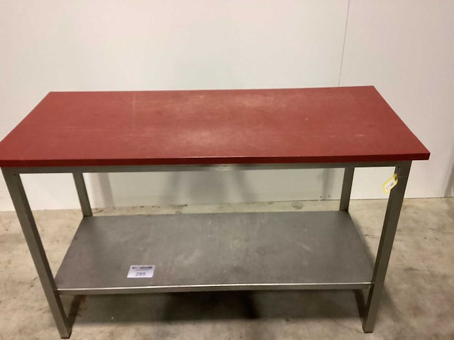 Werktafel met teflon rvs werktafel - afbeelding 2 van  2