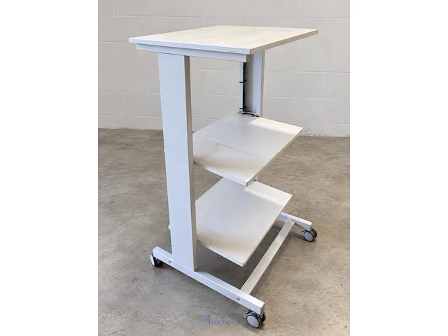 Werktafel op wielen met twee legplanken twinco - afbeelding 2 van  2