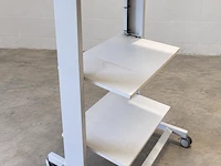 Werktafel op wielen met twee legplanken twinco - afbeelding 2 van  2