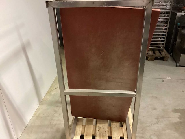 Werktafel rvs 1500x700 met tablet rvs werktafel - afbeelding 6 van  6