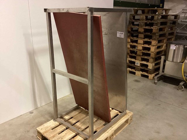 Werktafel rvs 1500x700 met tablet rvs werktafel - afbeelding 2 van  6