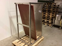 Werktafel rvs 1500x700 met tablet rvs werktafel - afbeelding 2 van  6