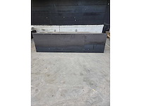 Werktafel rvs + staal frame