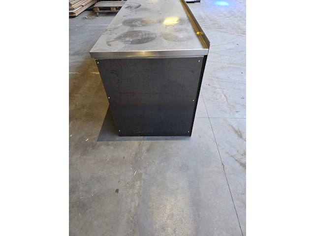 Werktafel rvs + staal frame - afbeelding 2 van  6