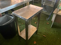 Werktafel rvs - afbeelding 1 van  2