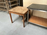 Werktafel voorzien van natuurstenen tafelblad - afbeelding 2 van  6
