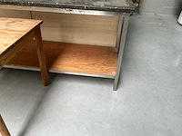 Werktafel voorzien van natuurstenen tafelblad - afbeelding 4 van  6