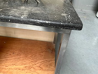 Werktafel voorzien van natuurstenen tafelblad - afbeelding 6 van  6