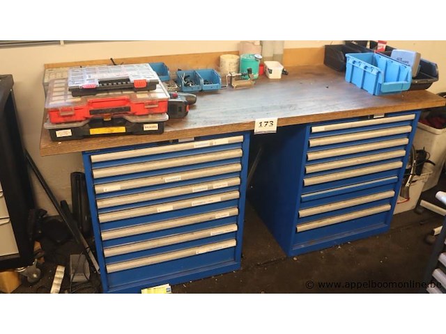 Werktafel vv 16 laden en gereedschappen - afbeelding 1 van  12
