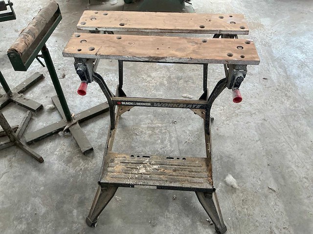 Werktafel/bank en diverse steunen - afbeelding 4 van  4
