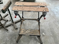 Werktafel/bank en diverse steunen - afbeelding 4 van  4