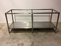 Werktafelonderstel rvs rvs werktafel - afbeelding 1 van  3